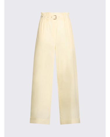 Pantalon taille haute LIU JO coton structuré LIU JO - 7