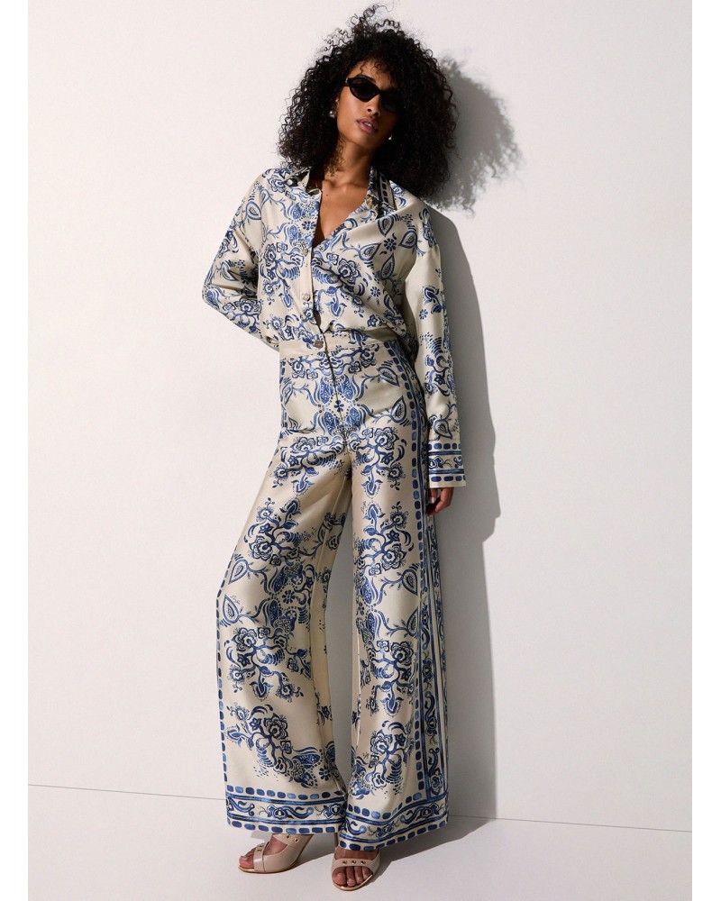 Pantalon avec imprimé foulard LIU JO Better LIU JO - 3