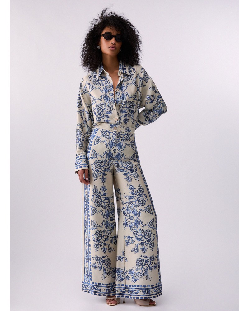 Pantalon avec imprimé foulard LIU JO Better LIU JO - 5