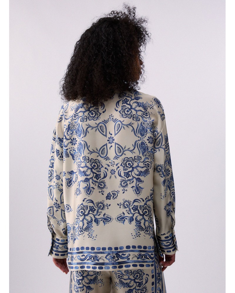 Chemise imprimé foulard LIU JO Better oversize LIU JO - 1