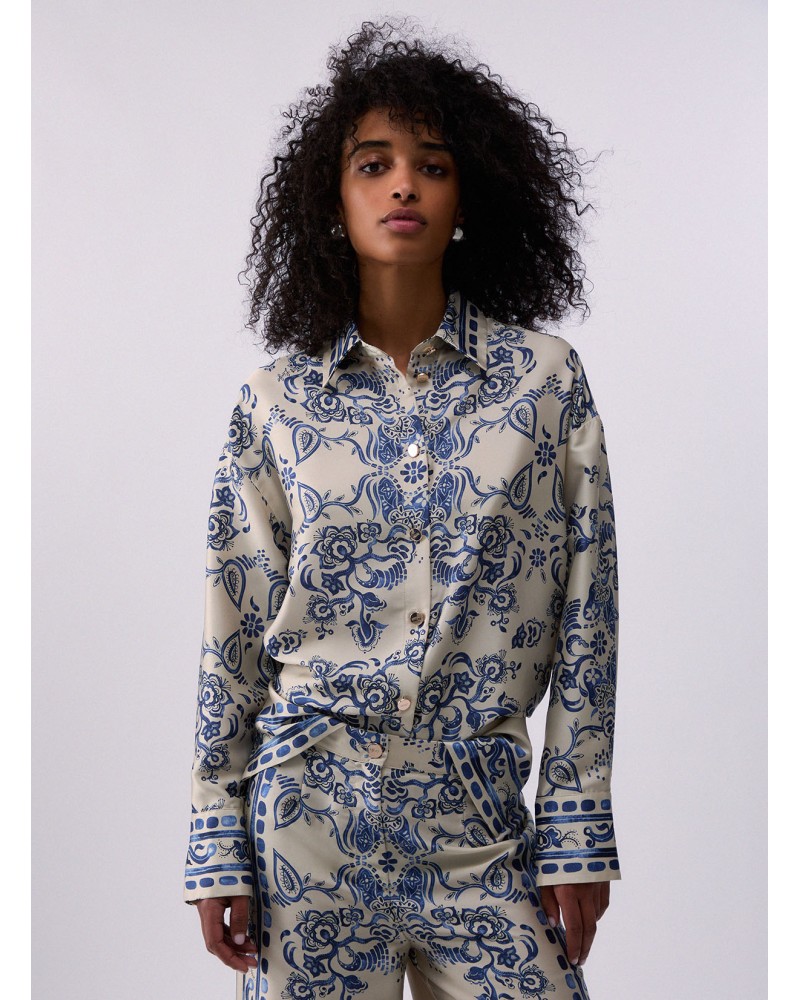 Chemise imprimé foulard LIU JO Better oversize LIU JO - 2