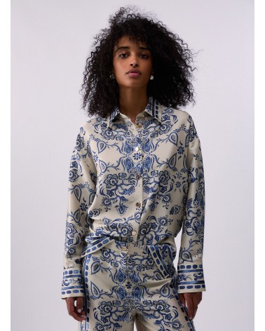 Chemise imprimé foulard LIU JO Better oversize LIU JO - 2