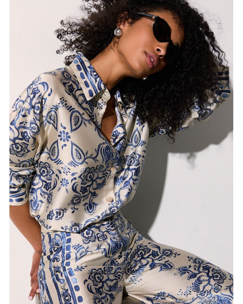 Chemise imprimé foulard LIU JO Better oversize LIU JO - 3