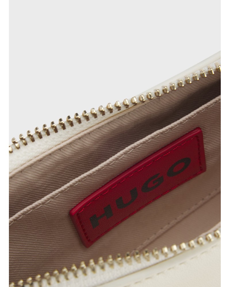 Sac épaule HUGO blanc Ilary avec maillons dorés HUGO - 6