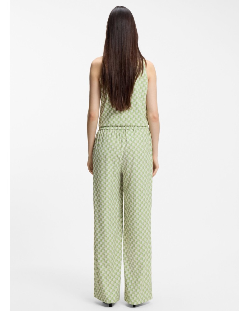 Pantalon imprimé géométrique HUGO coupe décontractée HUGO - 3