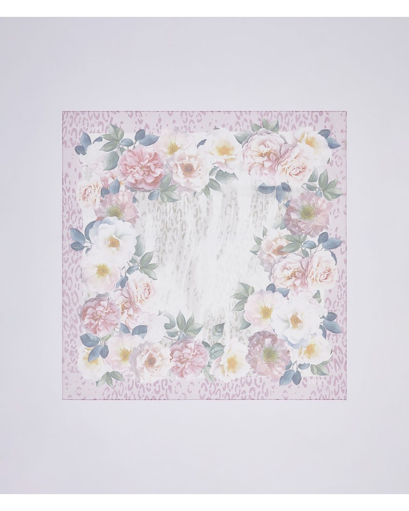 Grand foulard pivoines LIU JO imprimé floral élégant LIU JO - 3