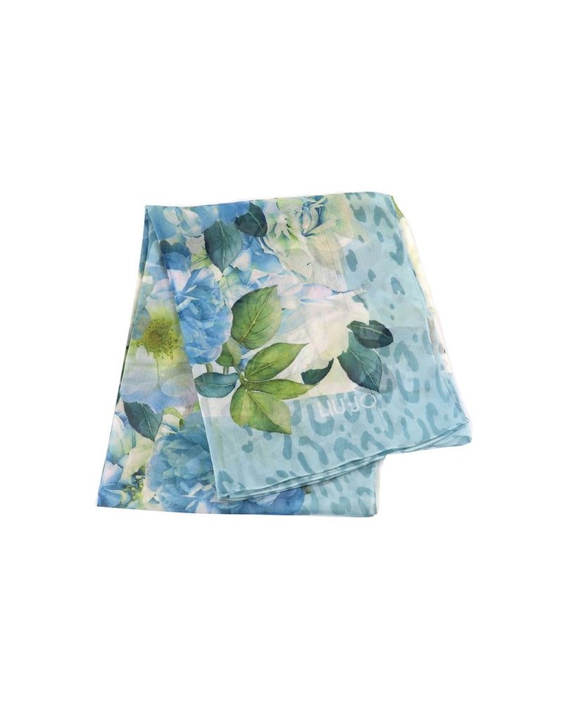 Grand foulard pivoines LIU JO imprimé floral élégant LIU JO - 6