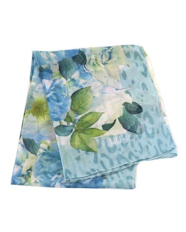 Grand foulard pivoines LIU JO imprimé floral élégant LIU JO - 6