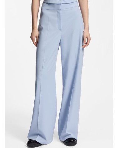 Pantalon large à taille haute stretch HUGO avec plis HUGO - 2