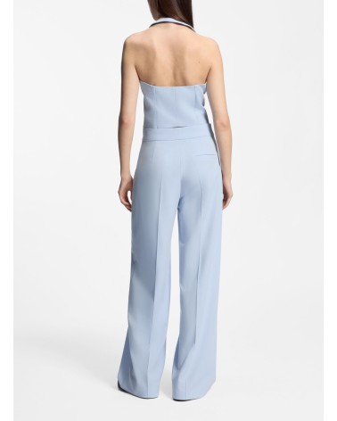 Pantalon large à taille haute stretch HUGO avec plis HUGO - 3