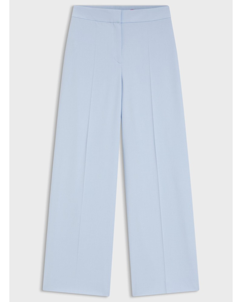 Pantalon large à taille haute stretch HUGO avec plis HUGO - 5