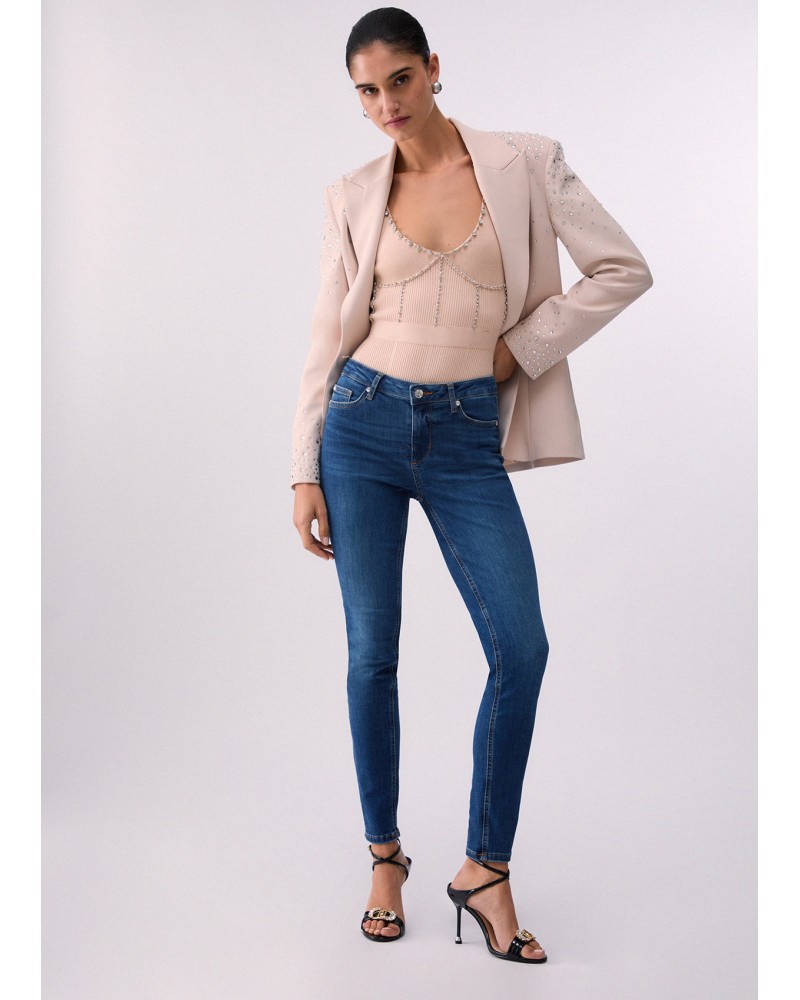 Jean skinny taille haute LIU JO Bottom Up LIU JO - 2