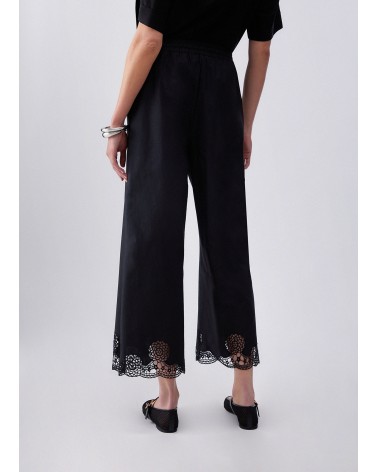 Pantalon raccourci broderies ajourées LIU JO LIU JO - 2