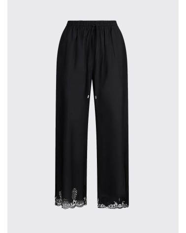 Pantalon raccourci broderies ajourées LIU JO LIU JO - 7