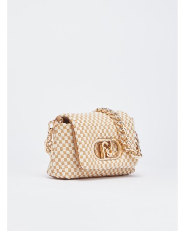 Sac LaPuffy petit format tressé beige LIU JO LIU JO - 2
