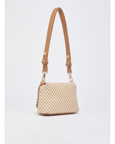 Sac LaPuffy petit format tressé beige LIU JO LIU JO - 3