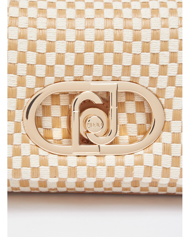 Sac LaPuffy petit format tressé beige LIU JO LIU JO - 5