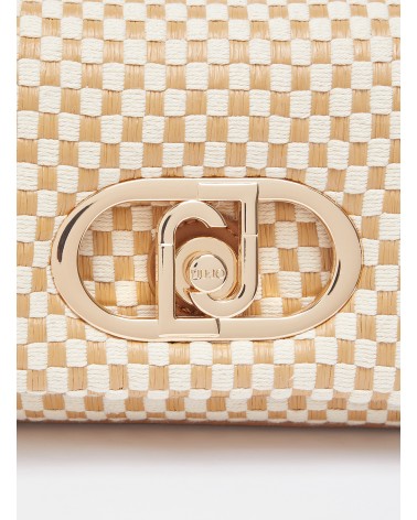 Sac LaPuffy petit format tressé beige LIU JO LIU JO - 5