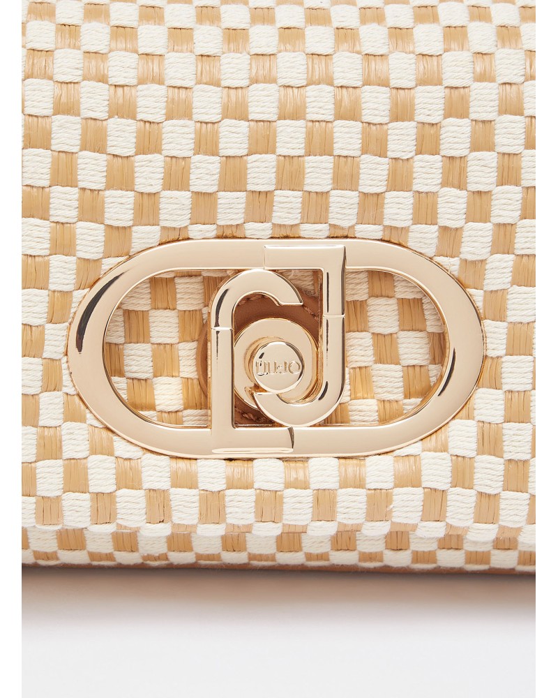 Sac LaPuffy petit format tressé beige LIU JO LIU JO - 6