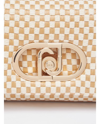 Sac LaPuffy petit format tressé beige LIU JO LIU JO - 6