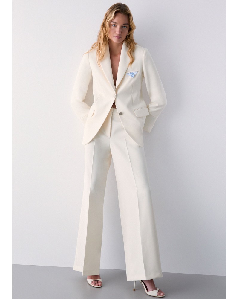 Blazer regular fit LIU JO avec pochette rayée LIU JO - 4