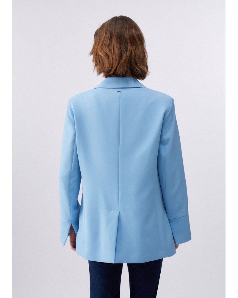 Blazer regular fit LIU JO avec pochette rayée LIU JO - 7