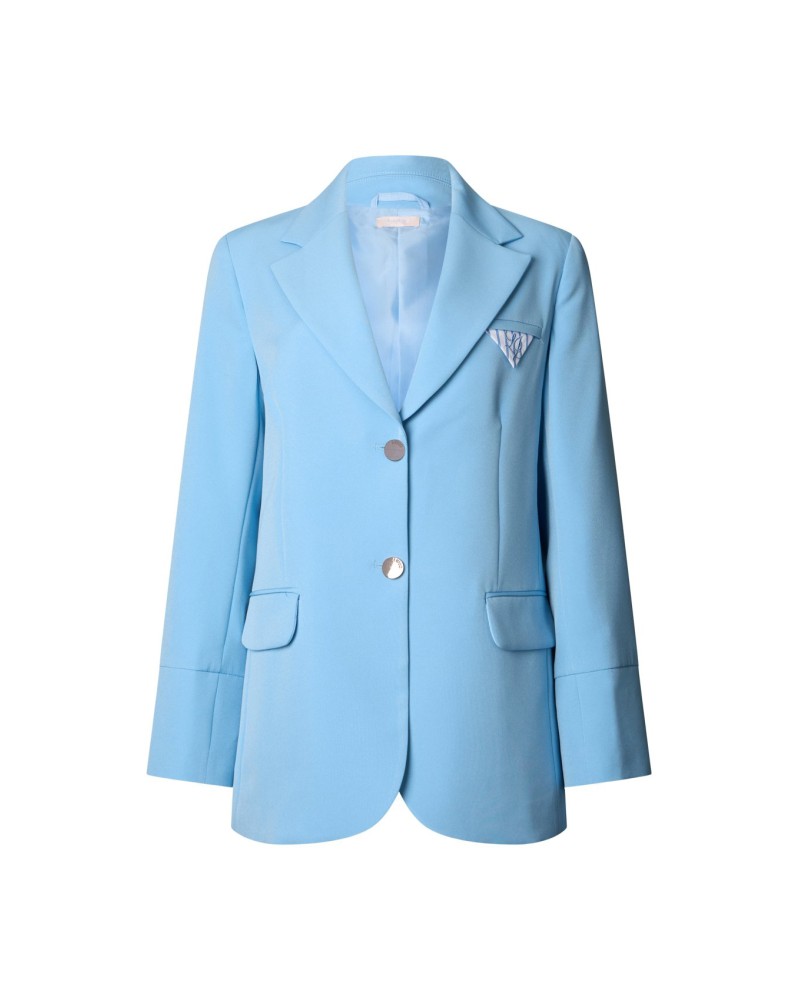 Blazer regular fit LIU JO avec pochette rayée LIU JO - 12
