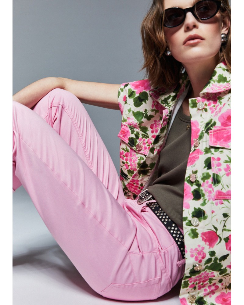 Pantalon skinny bottom up LIU JO longueur cropped LIU JO - 3