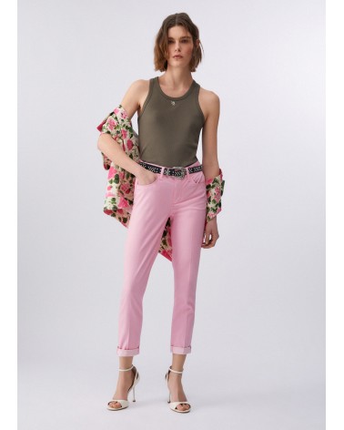 Pantalon skinny bottom up LIU JO longueur cropped LIU JO - 6
