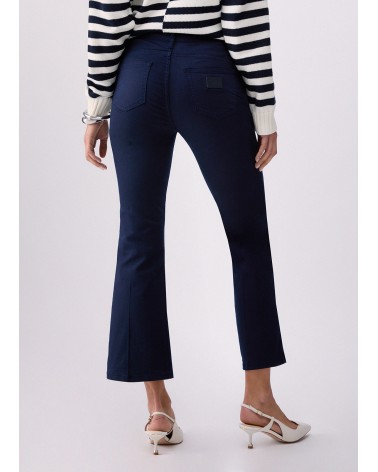 Pantalon taille haute LIU JO cropped et bottom up LIU JO - 2