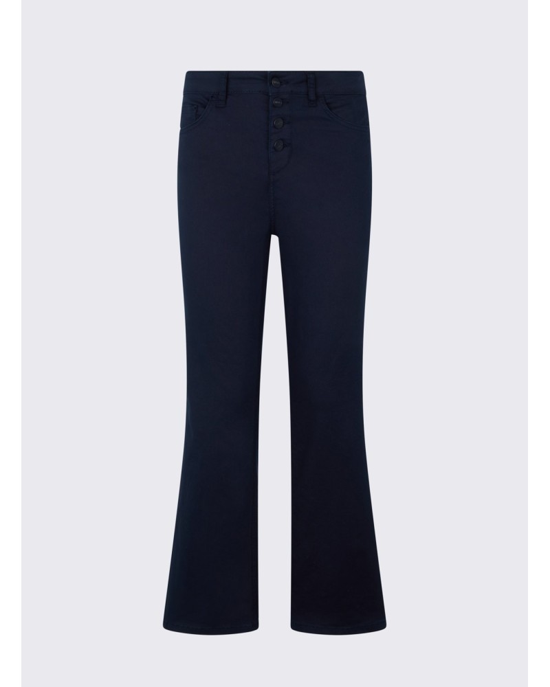 Pantalon taille haute LIU JO cropped et bottom up LIU JO - 7