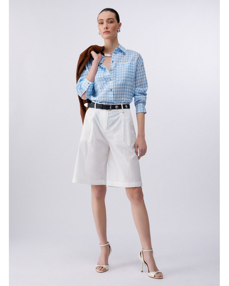 Chemise coupe droite LIU JO en ramie naturelle LIU JO - 9
