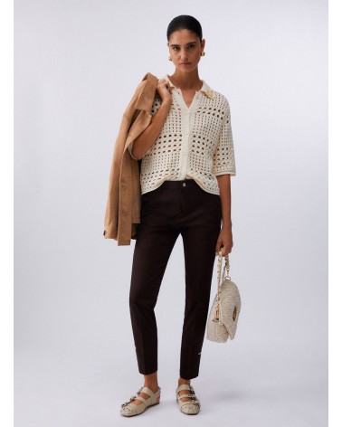 Cardigan femme en crochet coton LIU JO élégant LIU JO - 6