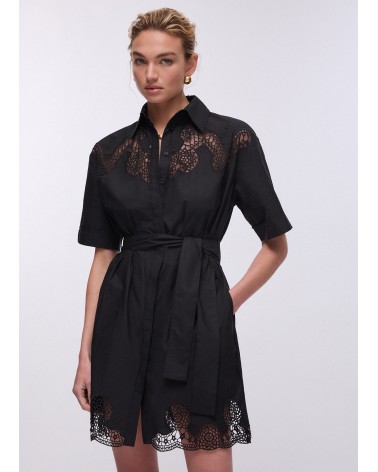 Robe courte avec broderies ajourées LIU JO LIU JO - 1