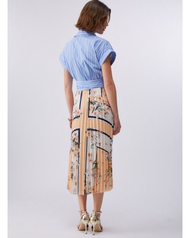 Robe midi femme plissée LIU JO élégante été LIU JO - 1