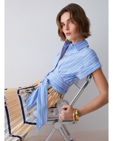 Robe midi femme plissée LIU JO élégante été LIU JO - 4
