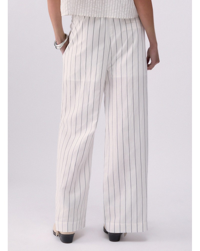 Pantalon femme en lin mélangé LIU JO élégant LIU JO - 2