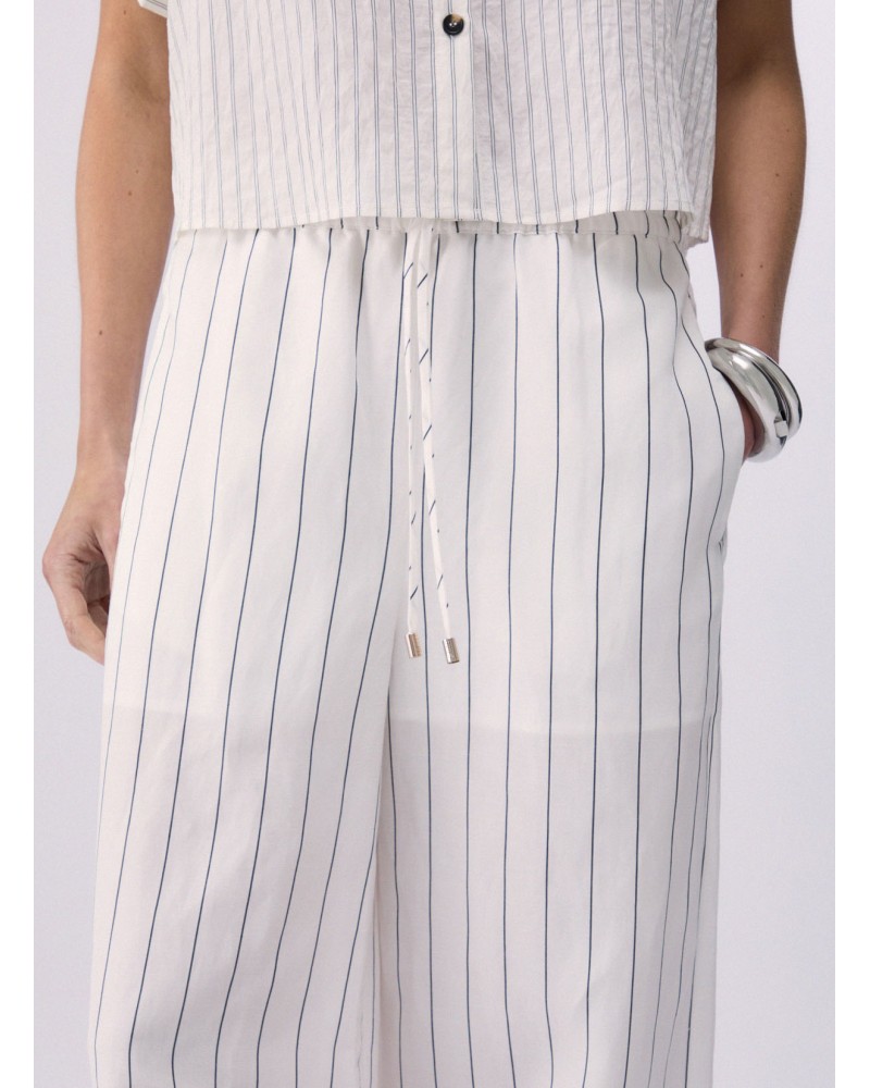 Pantalon femme en lin mélangé LIU JO élégant LIU JO - 3