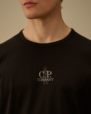 T-shirt Jersey Short Sleeve Embroidery Cp company Cp company - 4
