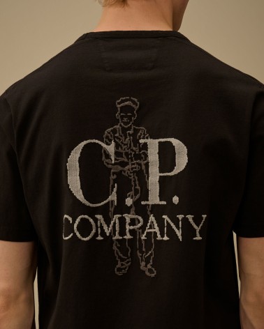 T-shirt Jersey Short Sleeve Embroidery Cp company Cp company - 5