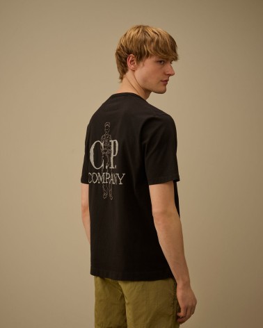 T-shirt Jersey Short Sleeve Embroidery Cp company Cp company - 3
