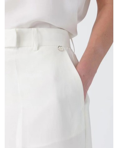 Pantalon femme élégant LIU JO en lin mélangé LIU JO - 3