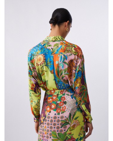 Chemise satin LIU JO imprimé multicolore LIU JO - 2