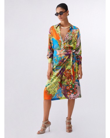 Chemise satin LIU JO imprimé multicolore LIU JO - 6