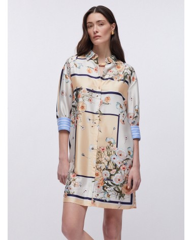 Robe chemise courte LIU JO en sergé imprimée LIU JO - 2