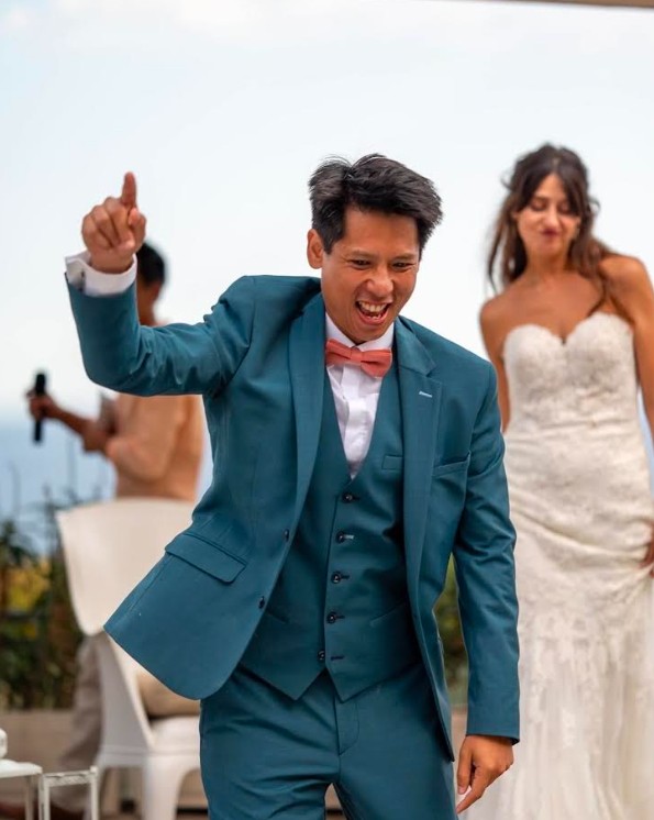 Costume trois-pièces élégant pour mariage en 2025